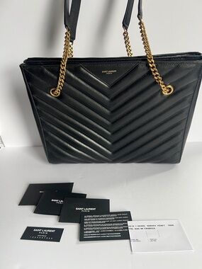 🖤 Saint Laurent Quilted Tribeca Medium Shoulder Bag